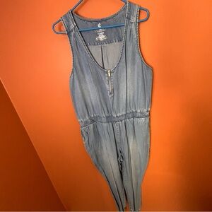 Juicy Couture Blue Denim Jumpsuit